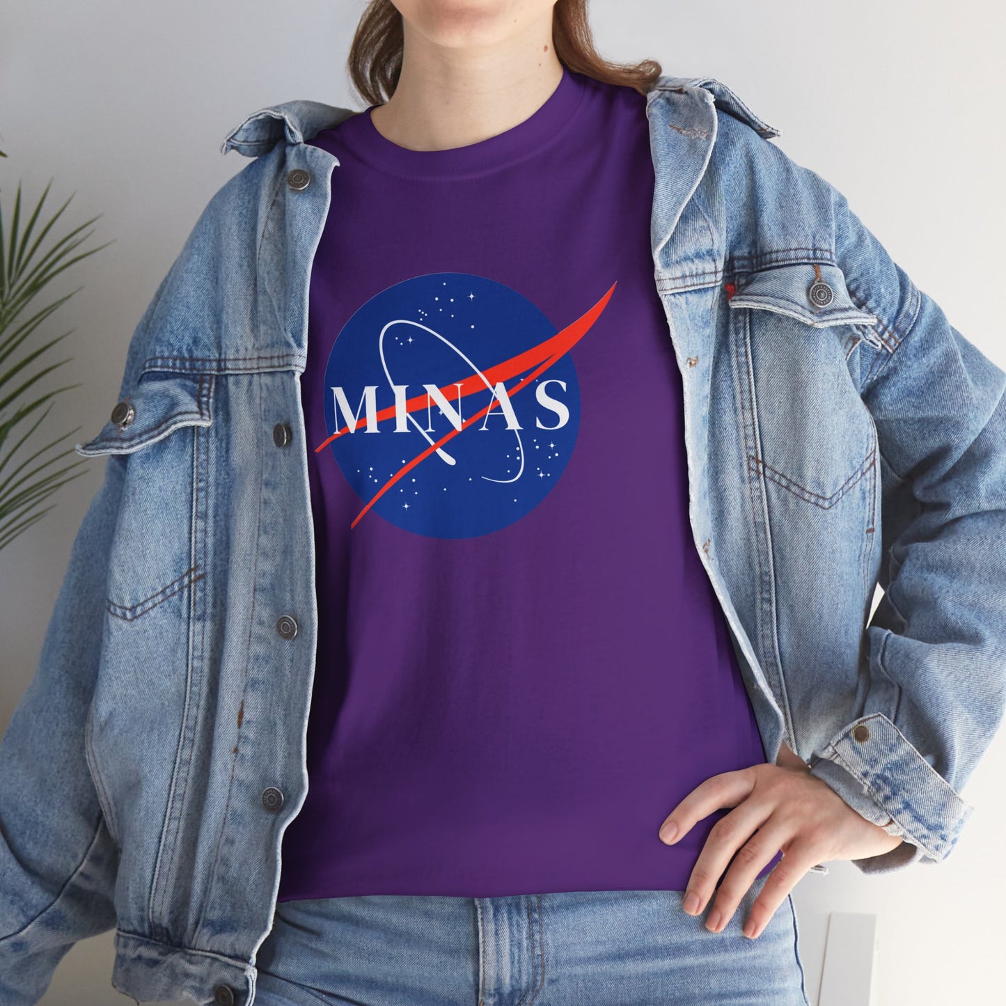 Camiseta Feminina Minas NASA Parody - Orgulho Mineiro Streetwear