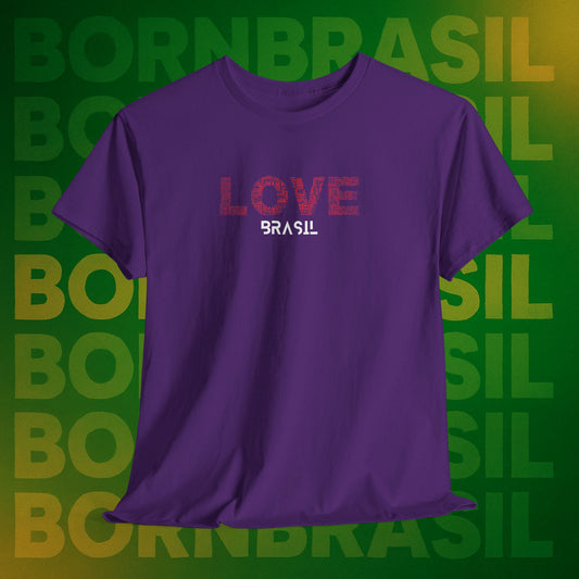 Camiseta Feminina LOVE BRASIL – BornBrasil