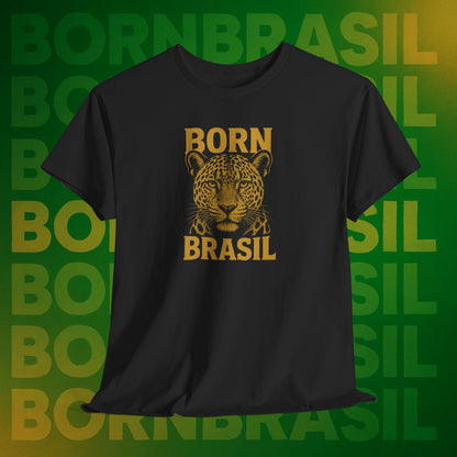 Camiseta Masculina Born Brasil Onça-Pintada Premium