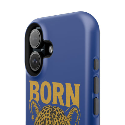 Capinha iPhone Impact-Resistant “Born Brasil Onça” – Proteção Premium do 11 ao 17 Pro Max | BornBrasil