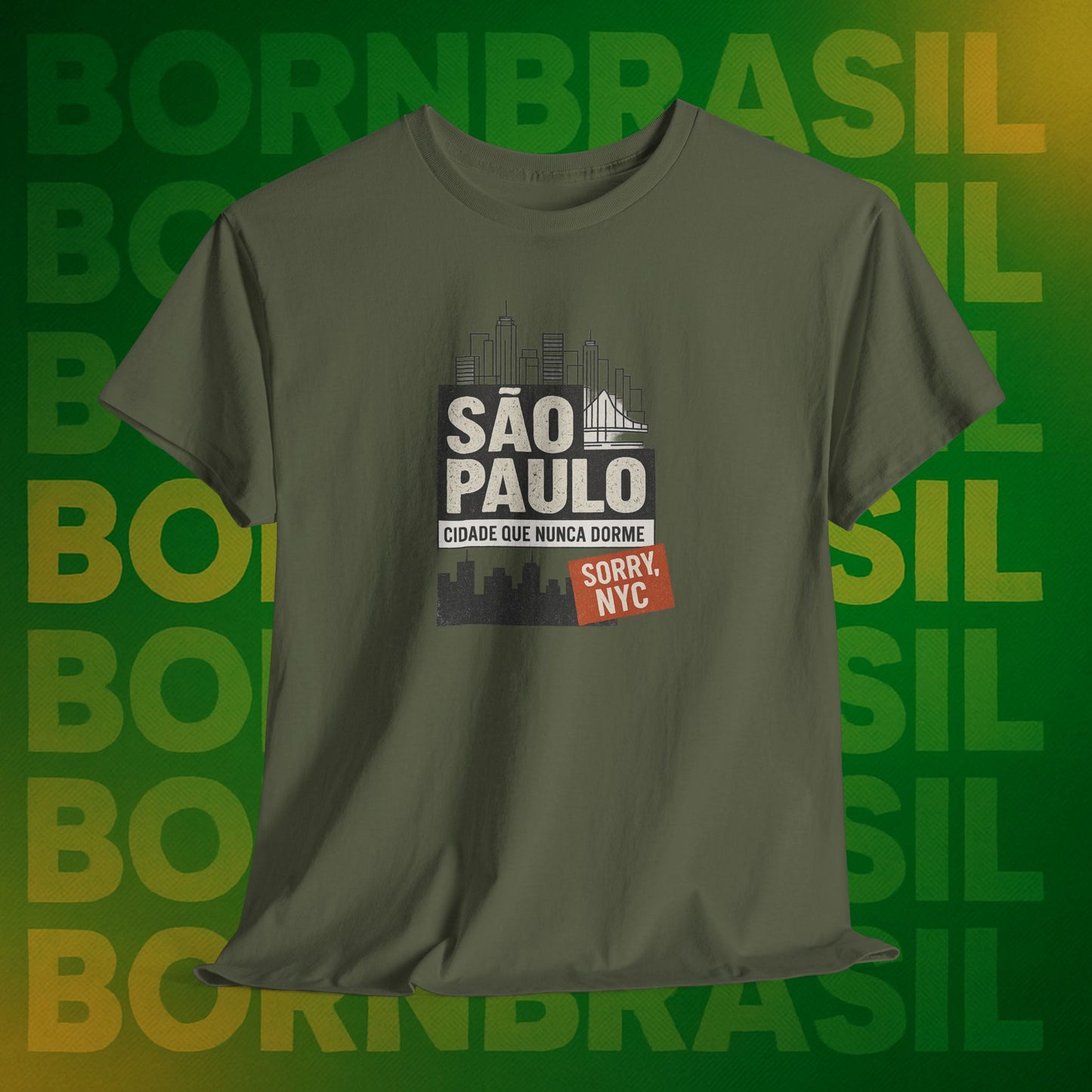 Camiseta São Paulo: Cidade Que Nunca Dorme – Sorry, NYC