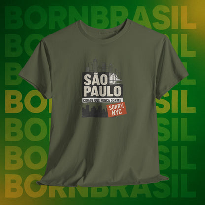 Camiseta São Paulo: Cidade Que Nunca Dorme – Sorry, NYC