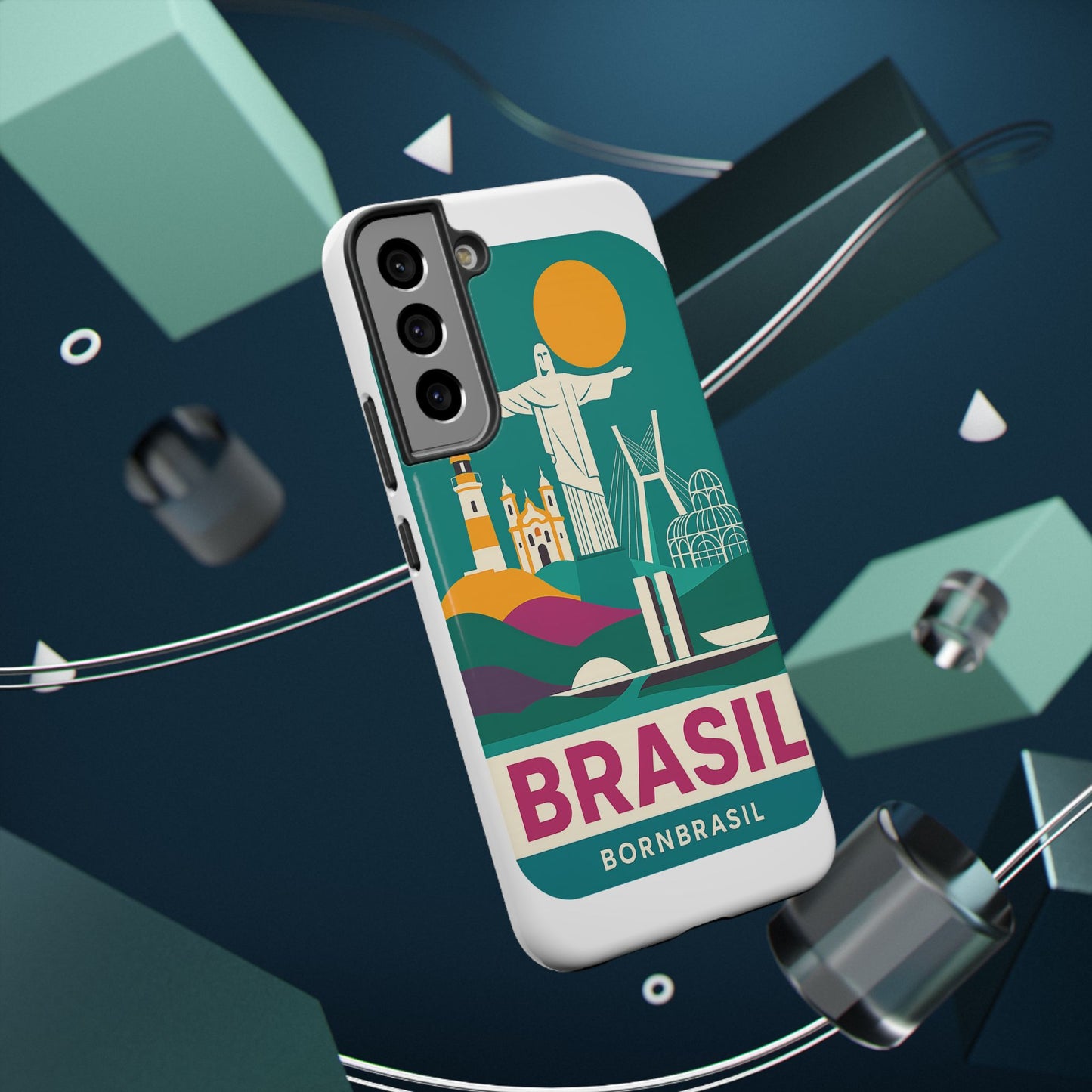 iphone e samsung com imã