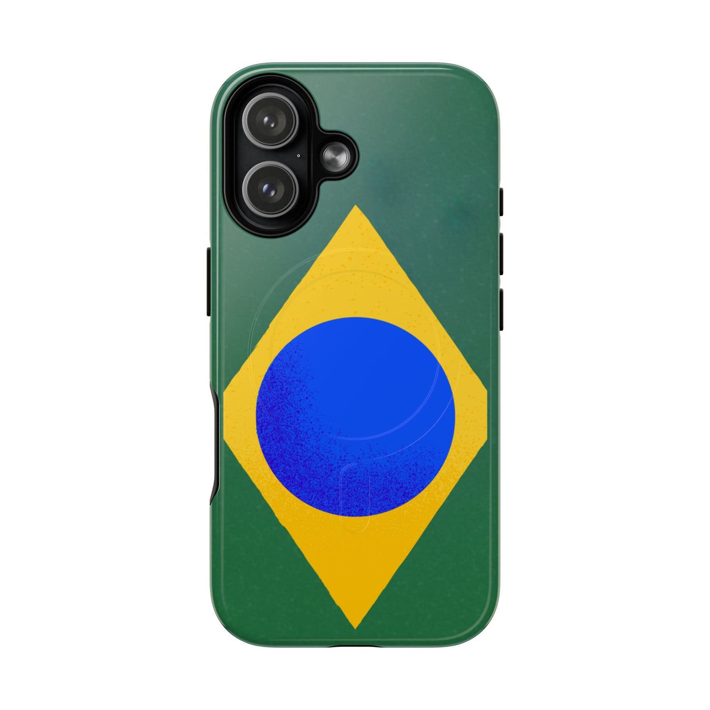 Capa MagSafe iPhone "Bandeira Minimalista" - Case Magnética Premium (iPhone 13 ao 17 Pro Max)