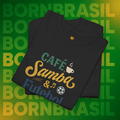 Camiseta Born in Brazil – Orgulho Nacional BornBrasil