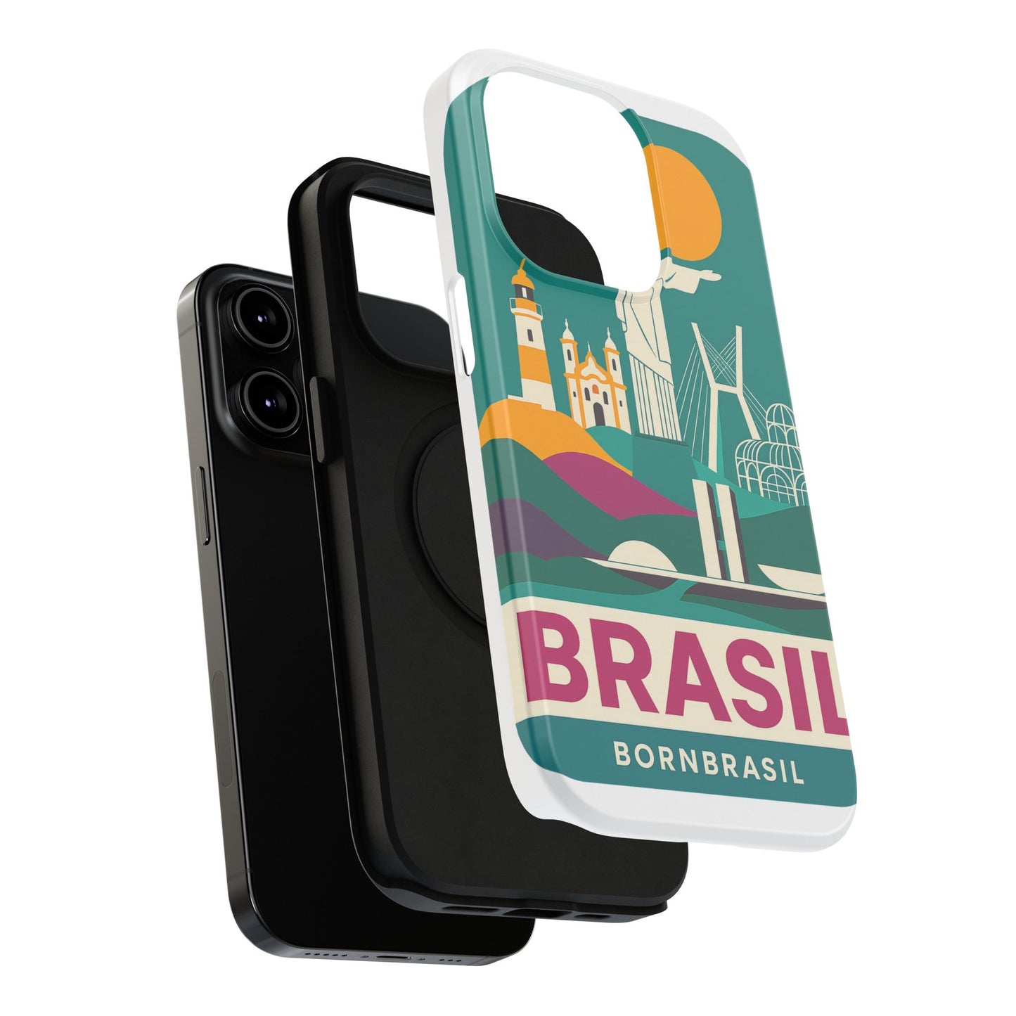 iphone e samsung com imã