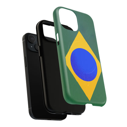 Capa MagSafe iPhone "Bandeira Minimalista" - Case Magnética Premium (iPhone 13 ao 17 Pro Max)
