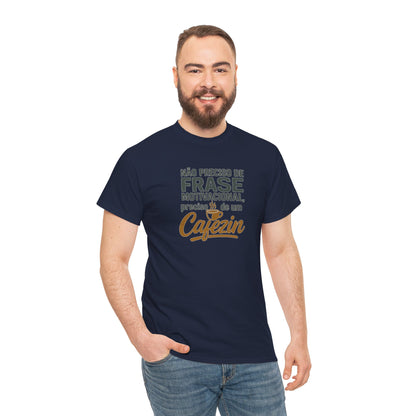 Camiseta Preciso de um Cafezin – Moda Brasileira Born Brasil