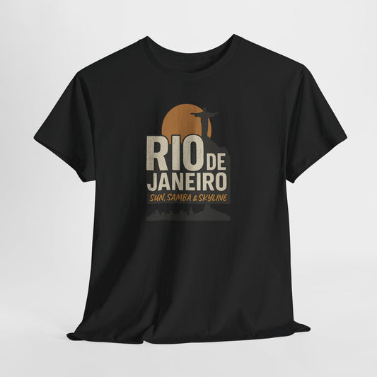 Camiseta Rio de Janeiro – Sun, Samba & Skyline