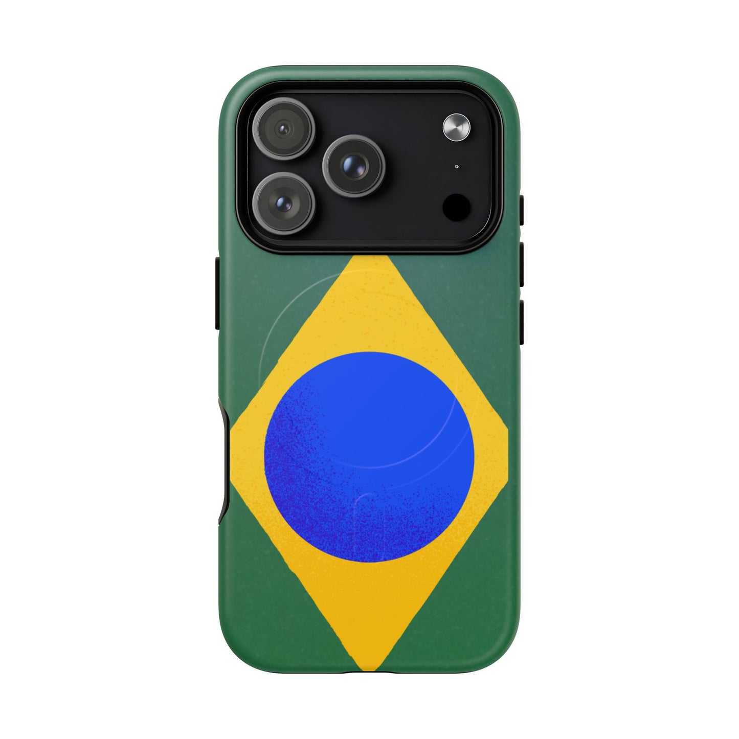 Capa MagSafe iPhone "Bandeira Minimalista" - Case Magnética Premium (iPhone 13 ao 17 Pro Max)