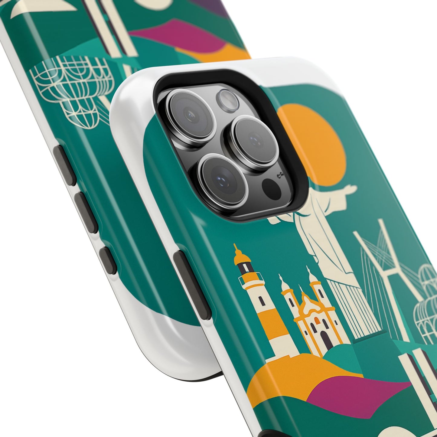 iphone e samsung com imã