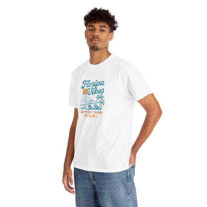 Camiseta Floripa Vibes – Better Than Miami BornBrasil