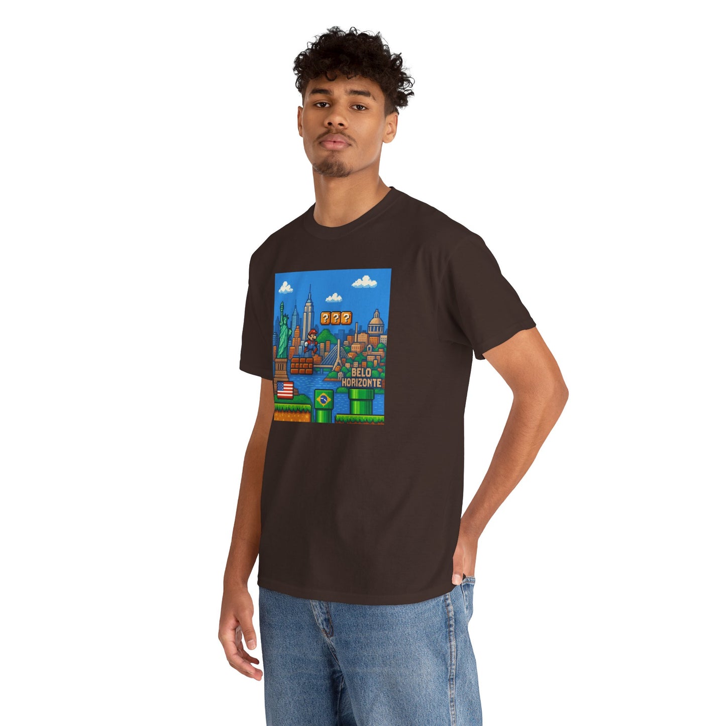 Camiseta De Volta Pro Brasil – Nostalgia Gamer BornBrasil
