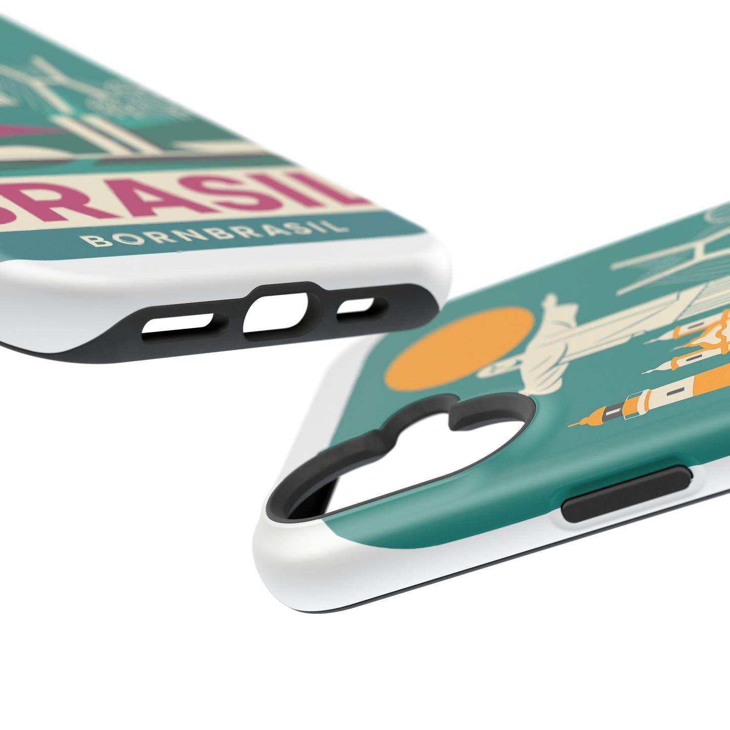 iphone e samsung com imã