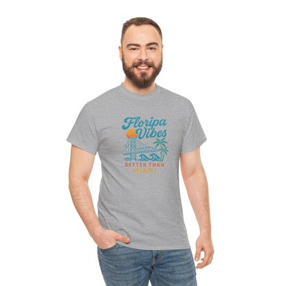 Camiseta Floripa Vibes – Better Than Miami BornBrasil