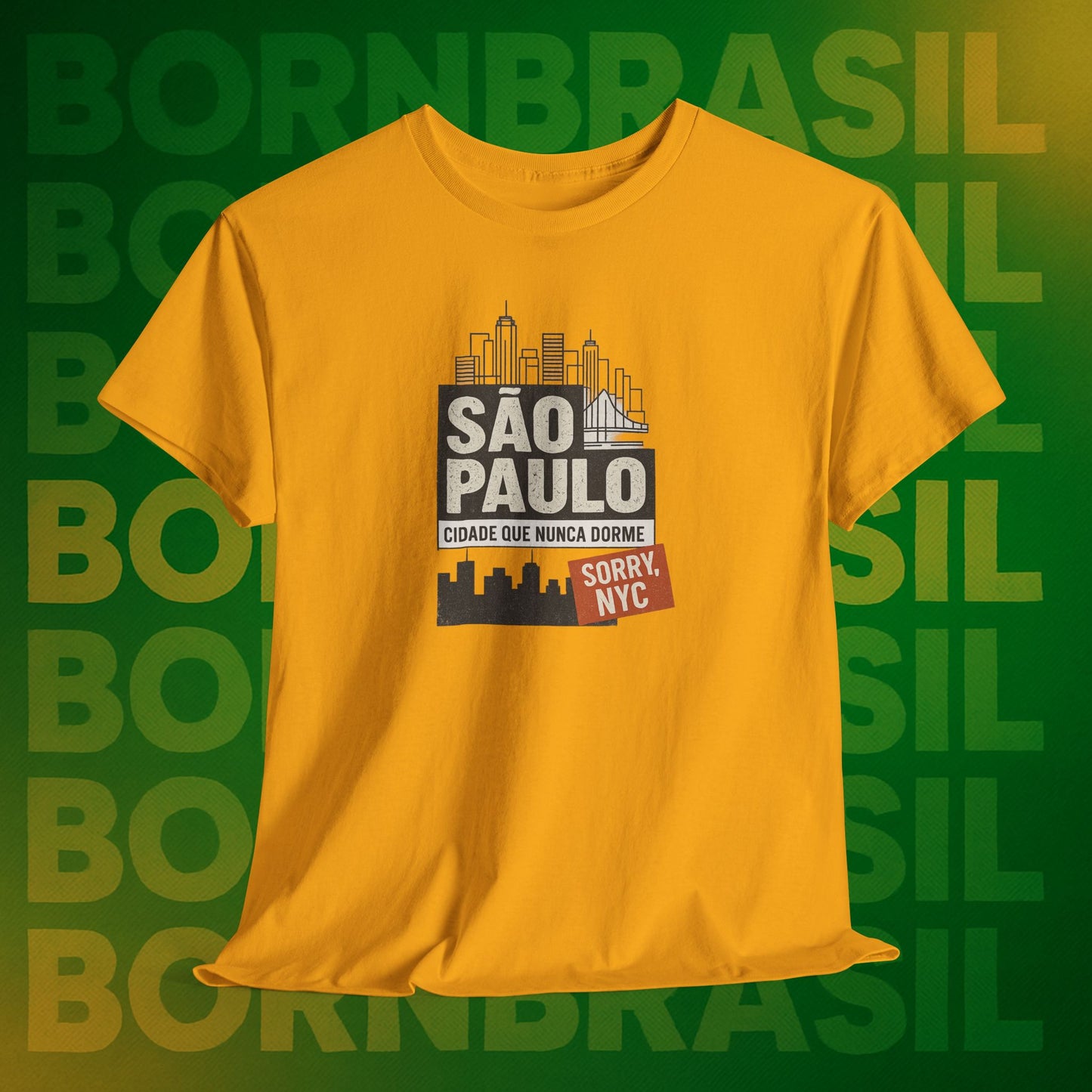 Camiseta São Paulo: Cidade Que Nunca Dorme – Sorry, NYC