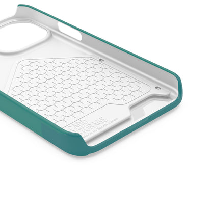 Capa Porta-Cartão iPhone "Aquarela do Brasil" - Wallet Case Vintage (iPhone 13 ao 17 Pro Max)