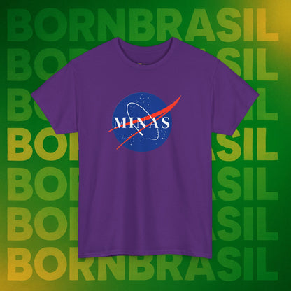 Camiseta Feminina  Minas NASA Parody - Orgulho Mineiro Streetwear