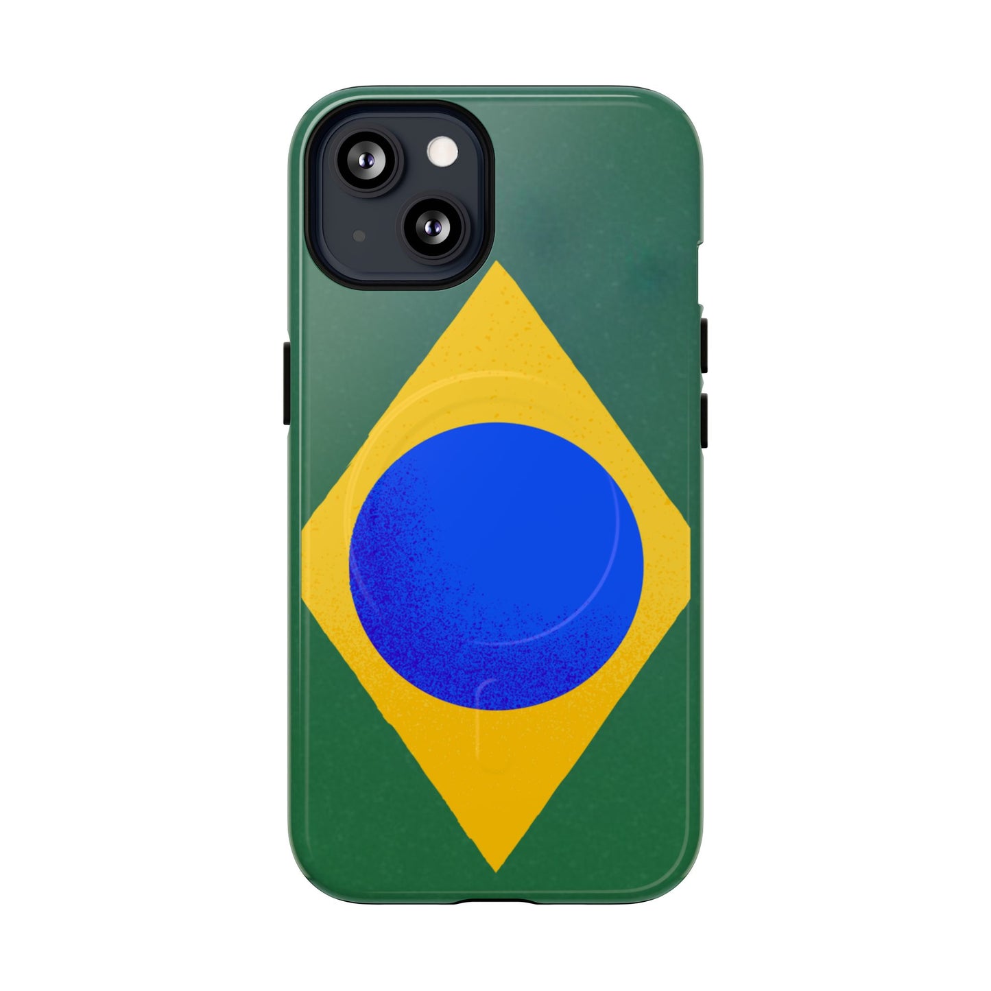 Capa MagSafe iPhone "Bandeira Minimalista" - Case Magnética Premium (iPhone 13 ao 17 Pro Max)