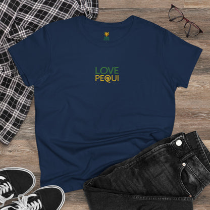 Camiseta Babylook Feminina “Love Pequi” – Orgulho Goiano | BornBrasil