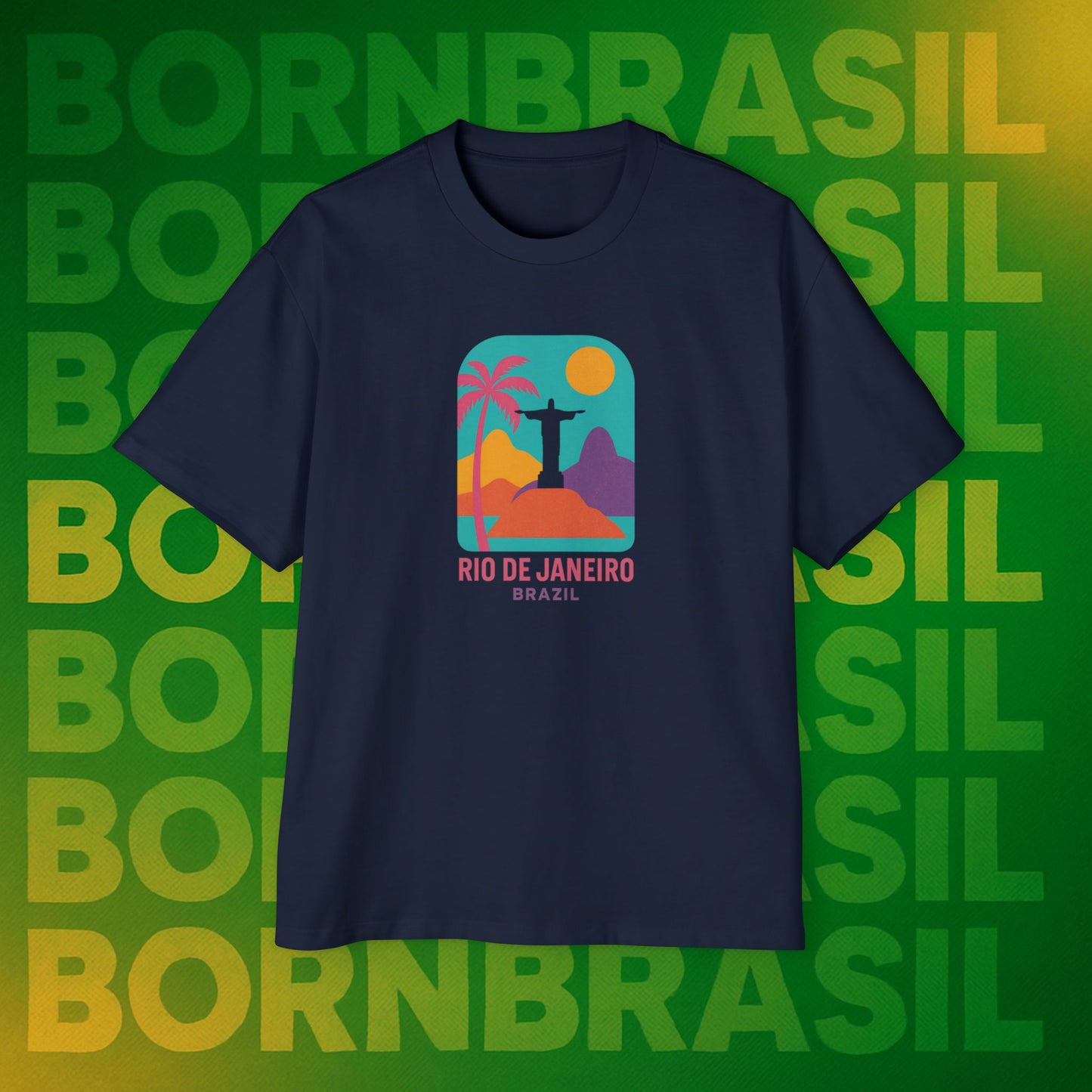 Camiseta Retrô Rio de Janeiro – Oversized