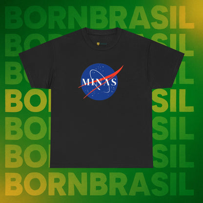 Camiseta Feminina  Minas NASA Parody - Orgulho Mineiro Streetwear