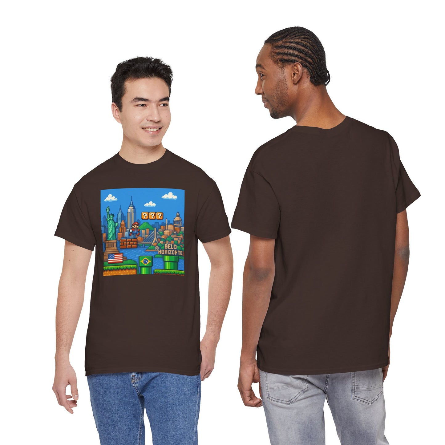 Camiseta De Volta Pro Brasil – Nostalgia Gamer BornBrasil