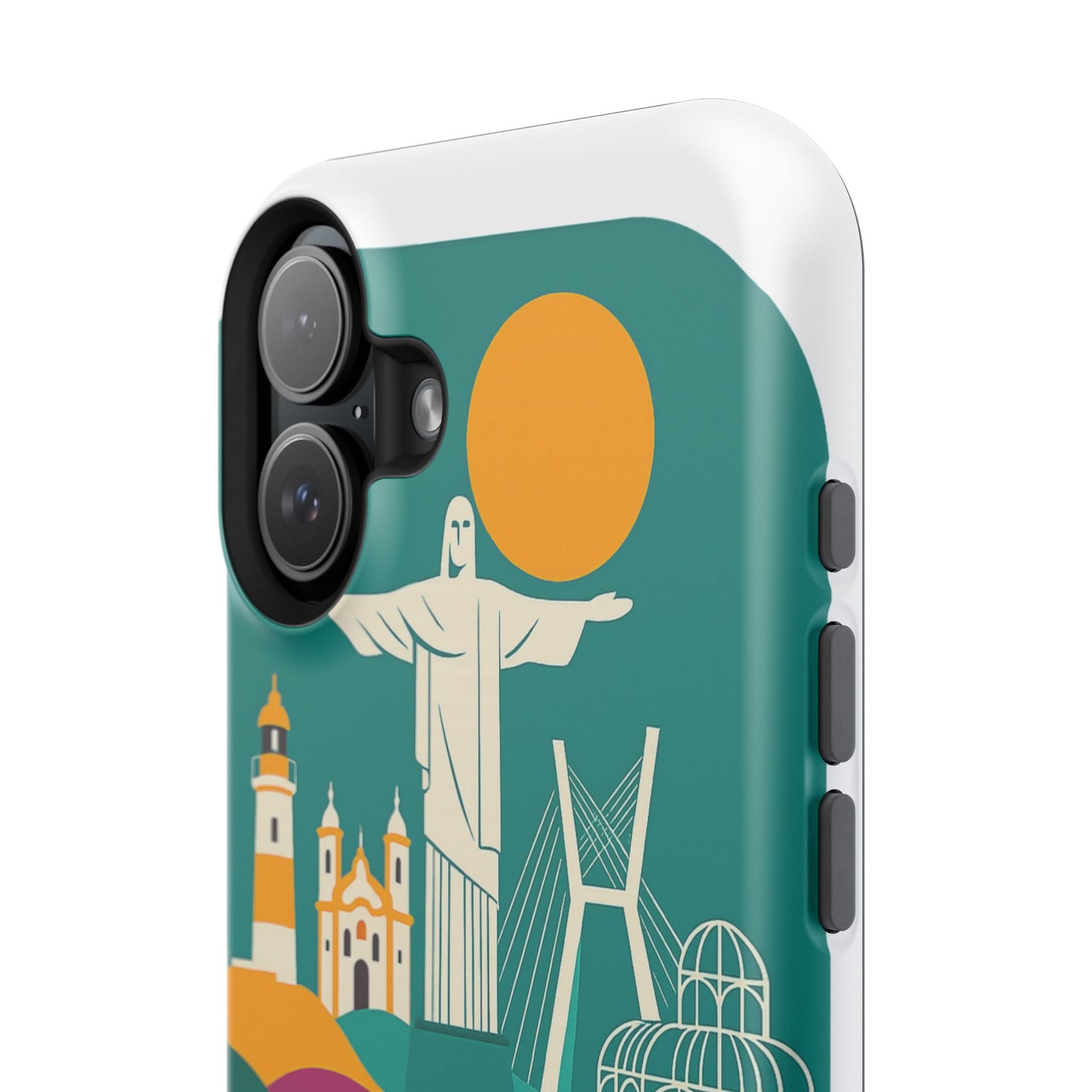 iphone e samsung com imã