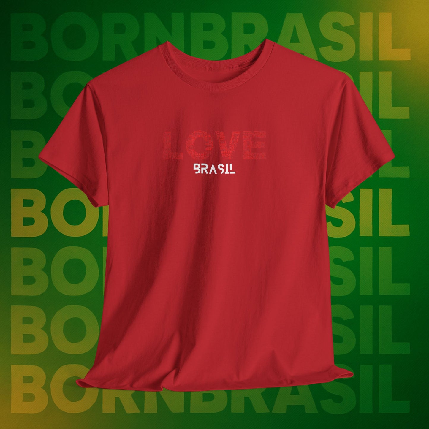 Camiseta Feminina LOVE BRASIL – BornBrasil