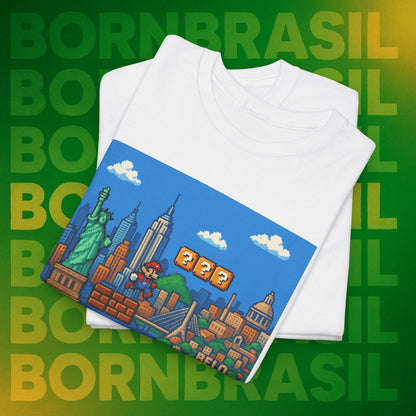 Camiseta De Volta Pro Brasil – Nostalgia Gamer BornBrasil