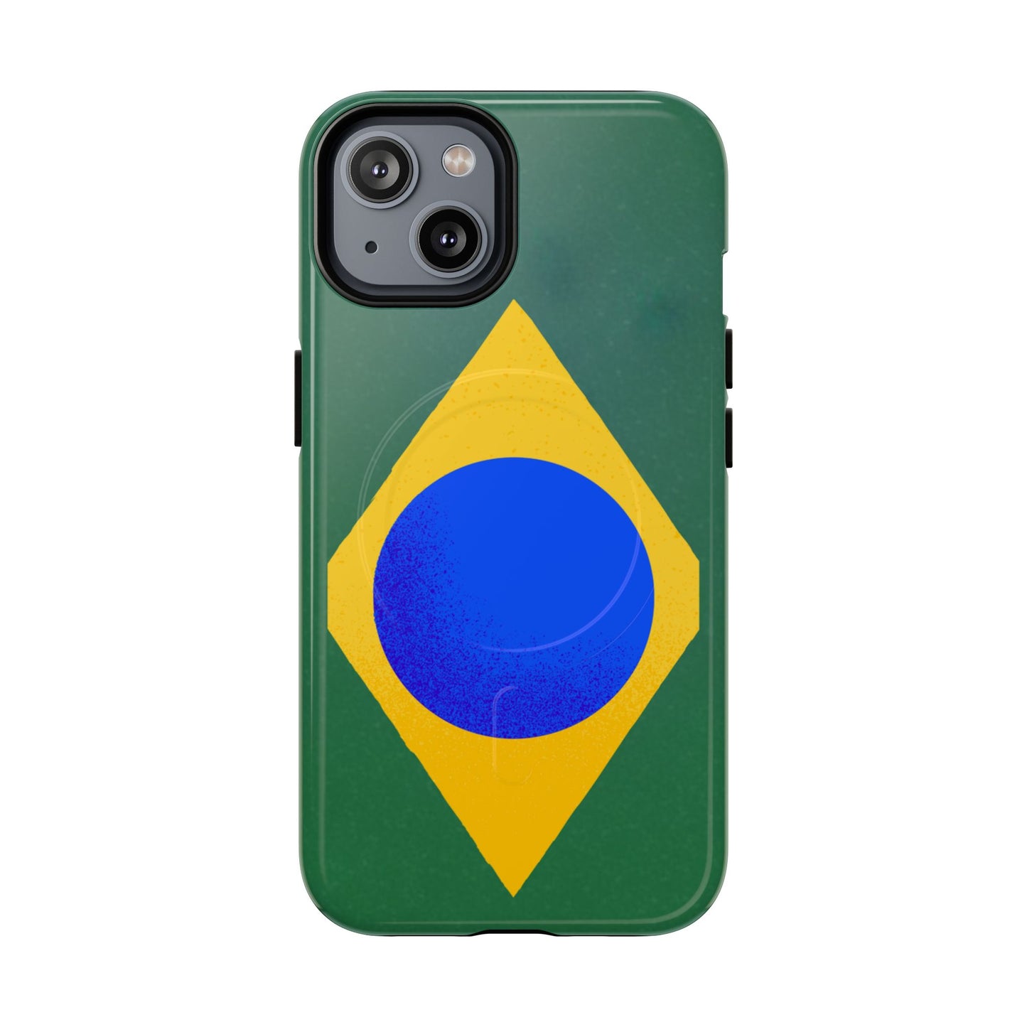 Capa MagSafe iPhone "Bandeira Minimalista" - Case Magnética Premium (iPhone 13 ao 17 Pro Max)