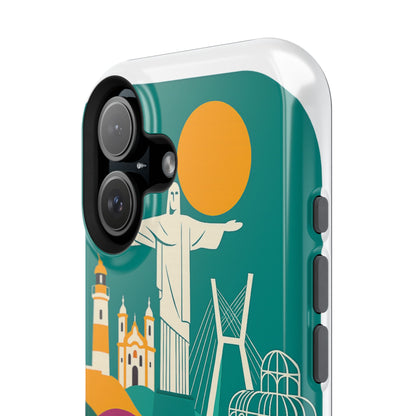 iphone e samsung com imã