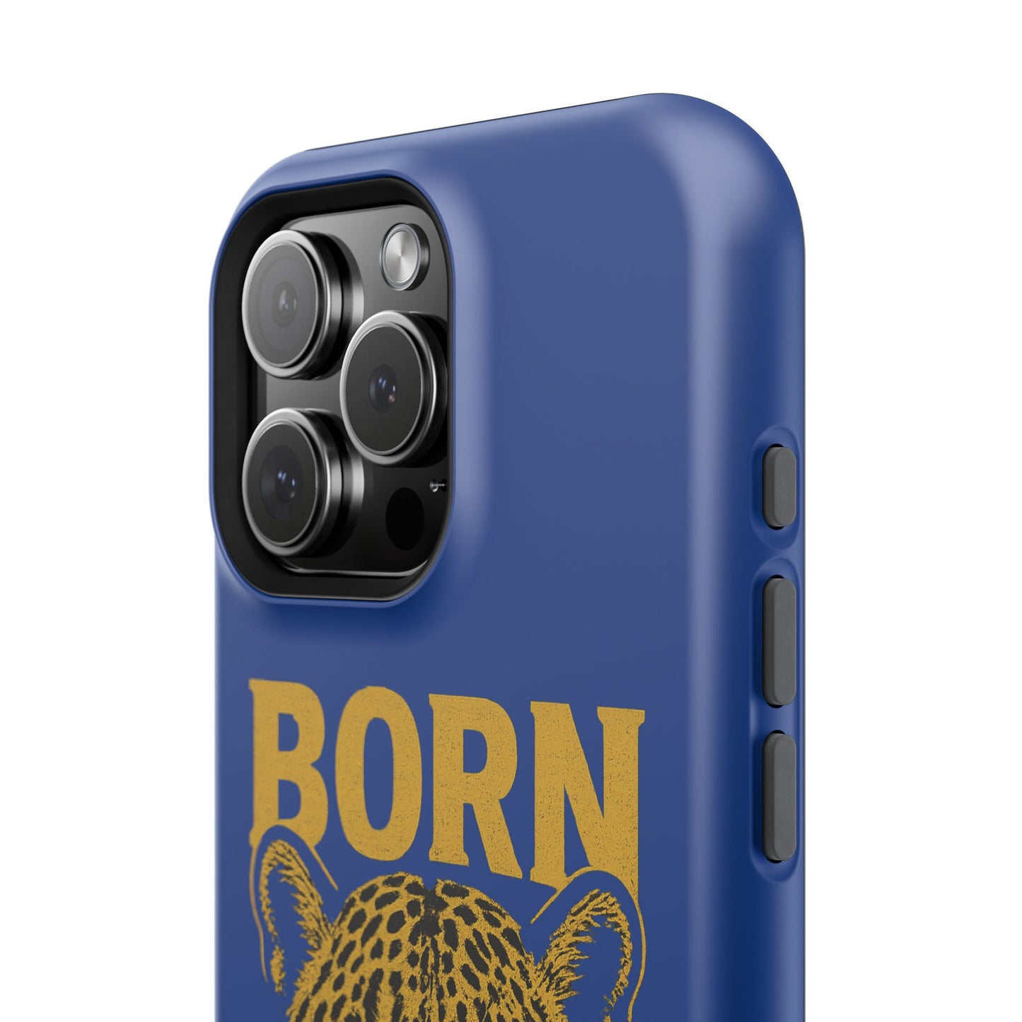 Capinha iPhone Impact-Resistant “Born Brasil Onça” – Proteção Premium do 11 ao 17 Pro Max | BornBrasil