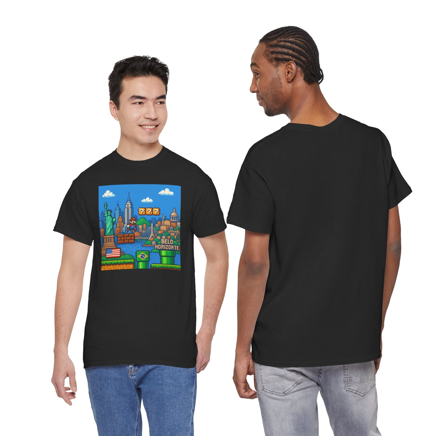 Camiseta De Volta Pro Brasil – Nostalgia Gamer BornBrasil