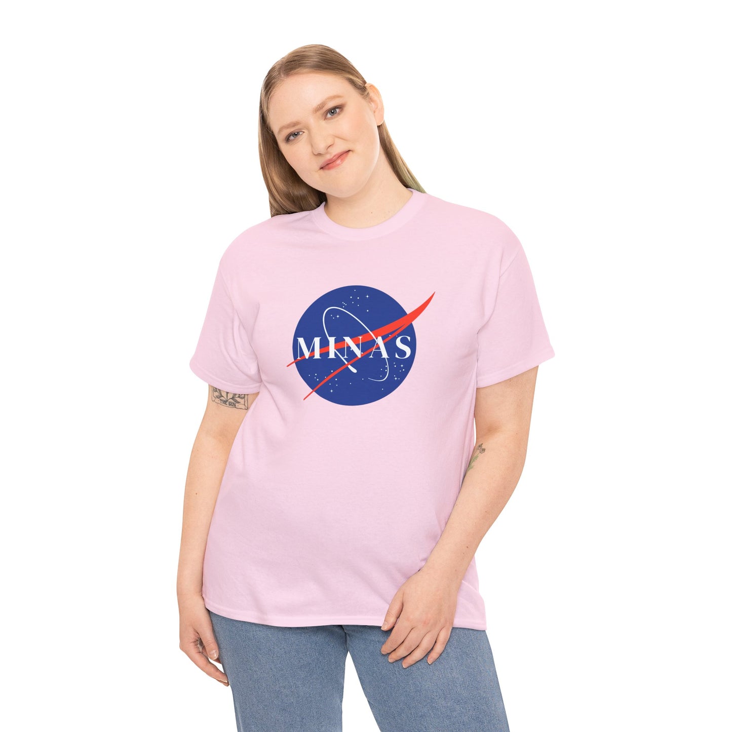 Camiseta Feminina  Minas NASA Parody - Orgulho Mineiro Streetwear