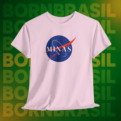 Camiseta Feminina  Minas NASA Parody - Orgulho Mineiro Streetwear