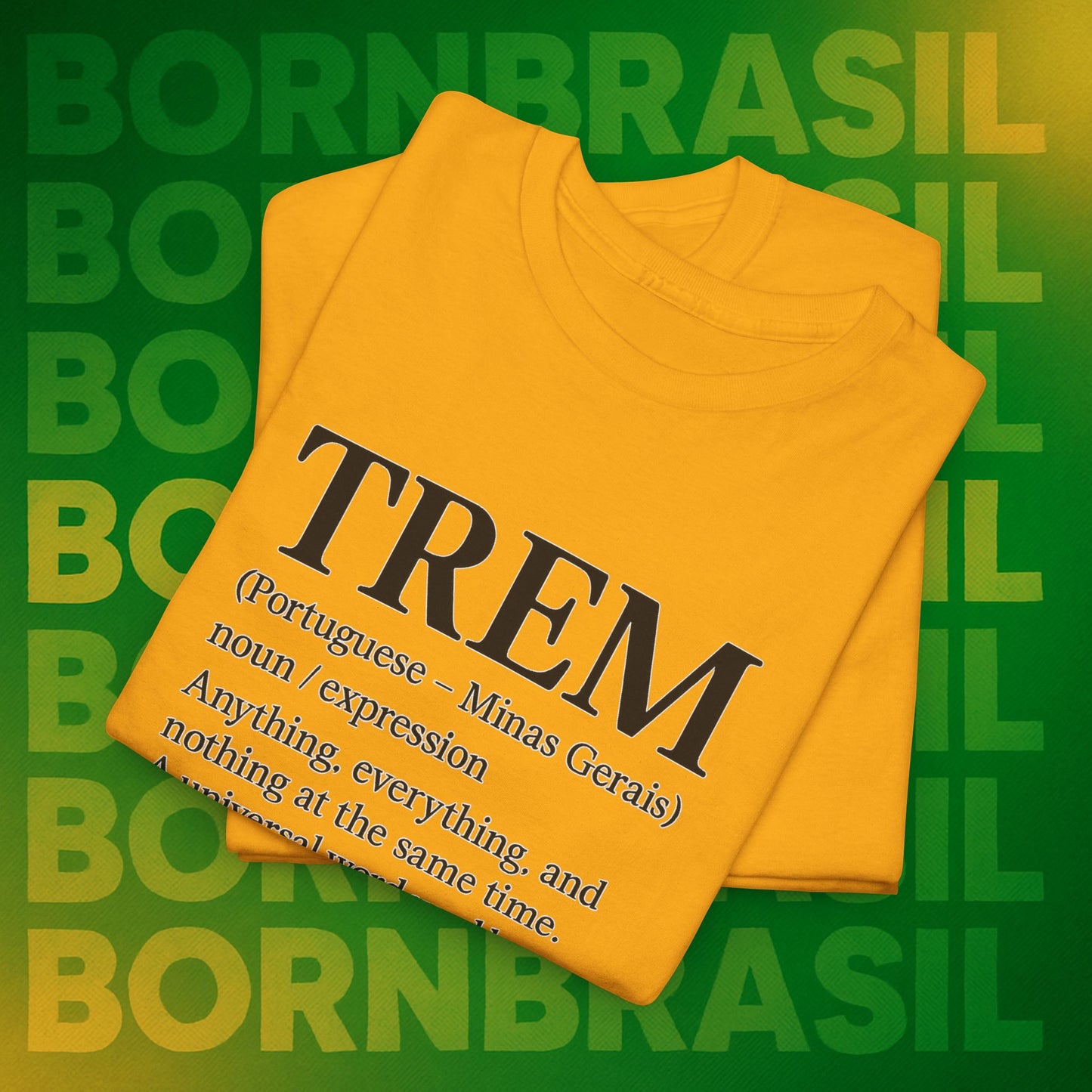 Camiseta Trem Dictionary – BornBrasil Minas Edition