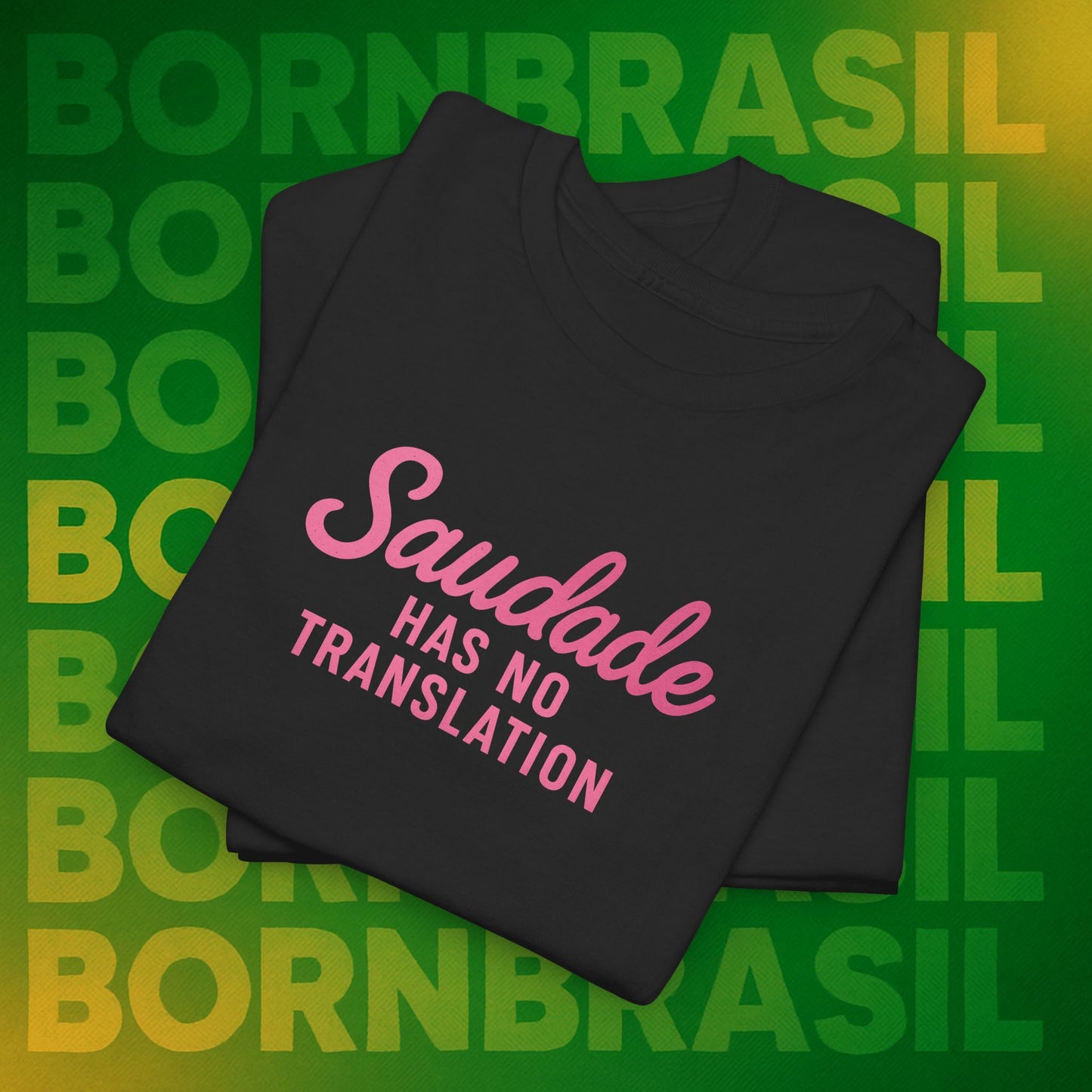 Camiseta Saudade Has No Translation – Moda Brasileira Feminina