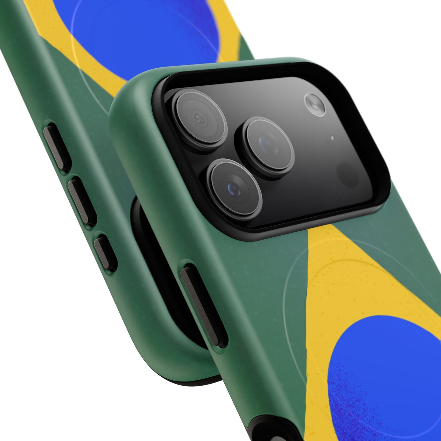 Capa MagSafe iPhone "Bandeira Minimalista" - Case Magnética Premium (iPhone 13 ao 17 Pro Max)