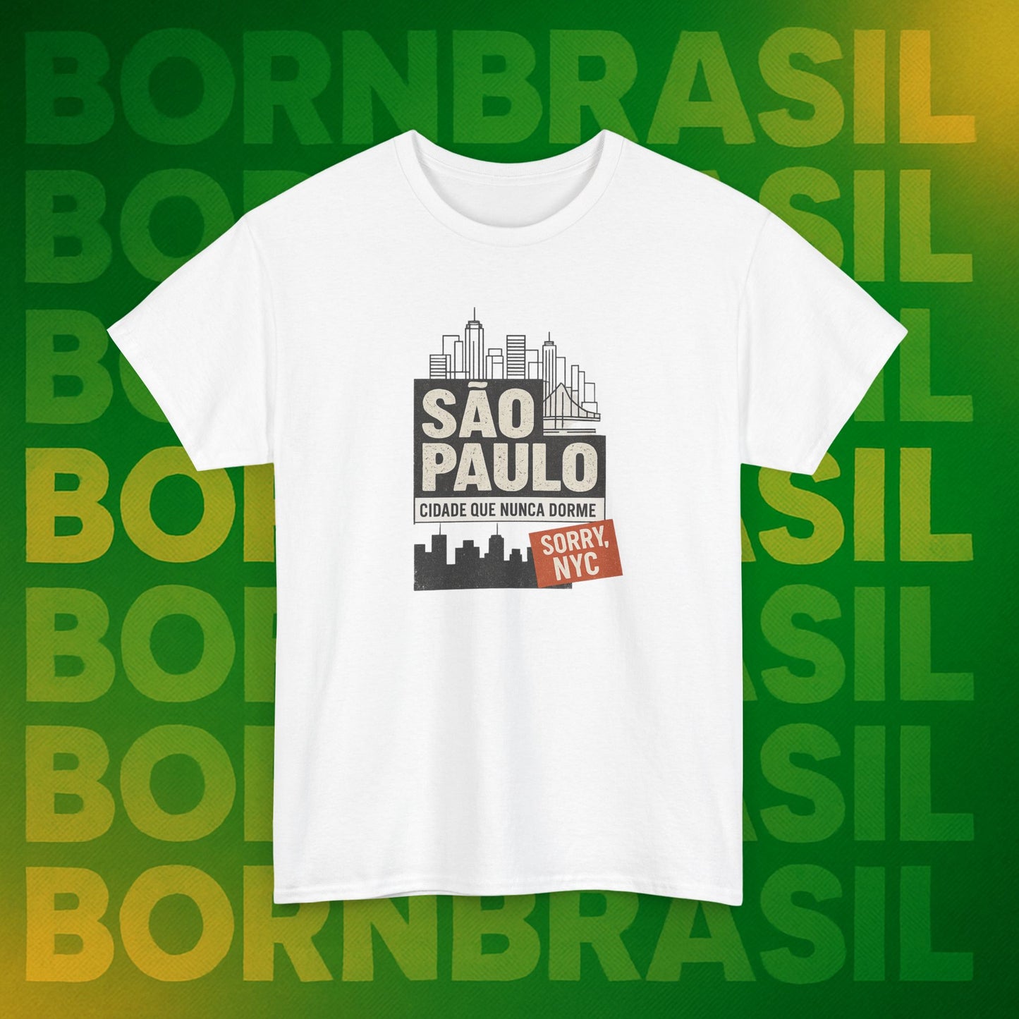 Camiseta São Paulo: Cidade Que Nunca Dorme – Sorry, NYC