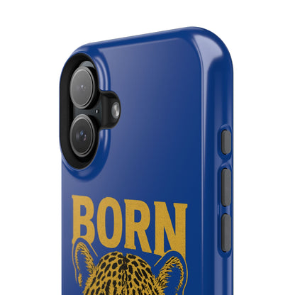 Capinha iPhone Impact-Resistant “Born Brasil Onça” – Proteção Premium do 11 ao 17 Pro Max | BornBrasil