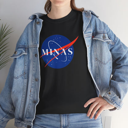 Camiseta Feminina  Minas NASA Parody - Orgulho Mineiro Streetwear