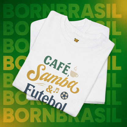 Camiseta Born in Brazil – Orgulho Nacional BornBrasil