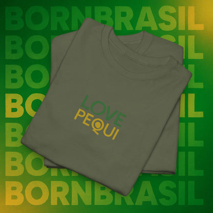 Camiseta Love Pequi – Minimalista Premium BornBrasil