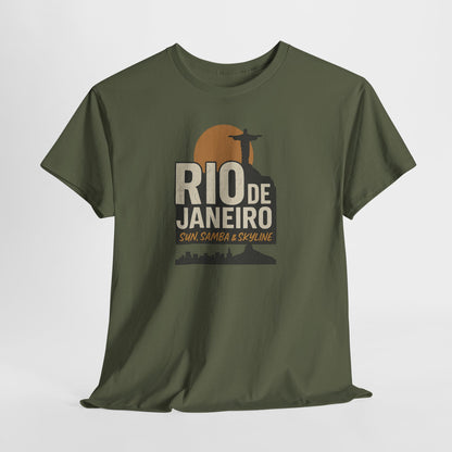Camiseta Rio de Janeiro – Sun, Samba & Skyline