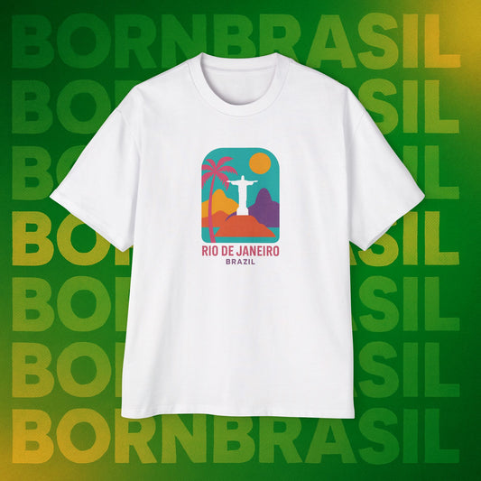 Camiseta Retrô Rio de Janeiro – Oversized