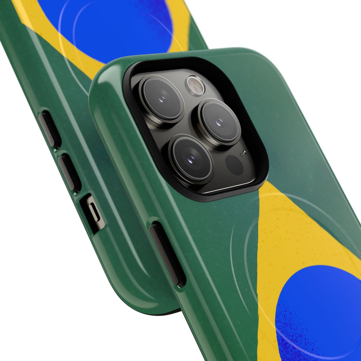 Capa MagSafe iPhone "Bandeira Minimalista" - Case Magnética Premium (iPhone 13 ao 17 Pro Max)