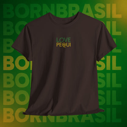 Camiseta Love Pequi – Minimalista Premium BornBrasil