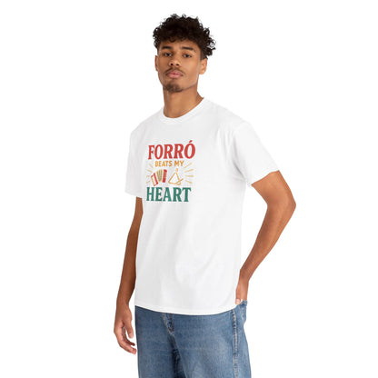 Camiseta Forró Beats My Heart – Cultura Nordestina BornBrasil