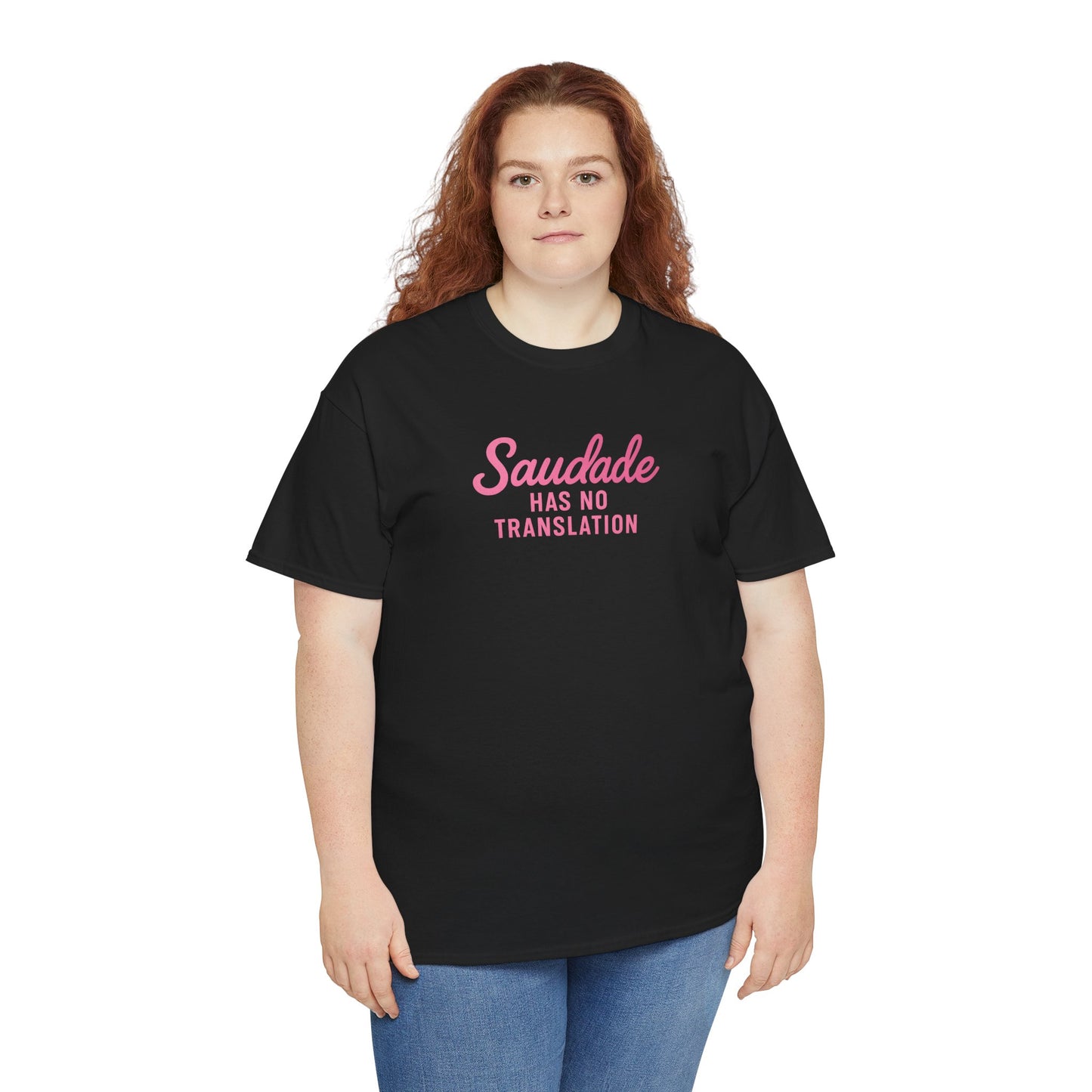 Camiseta Saudade Has No Translation – Moda Brasileira Feminina